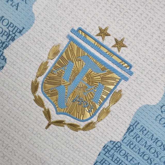 Camisa Seleção Argentina [Conceito Maradona] 21/22 Azul e Branco