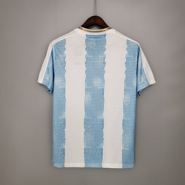 Camisa Seleção Argentina [Conceito Maradona] 21/22 Azul e Branco