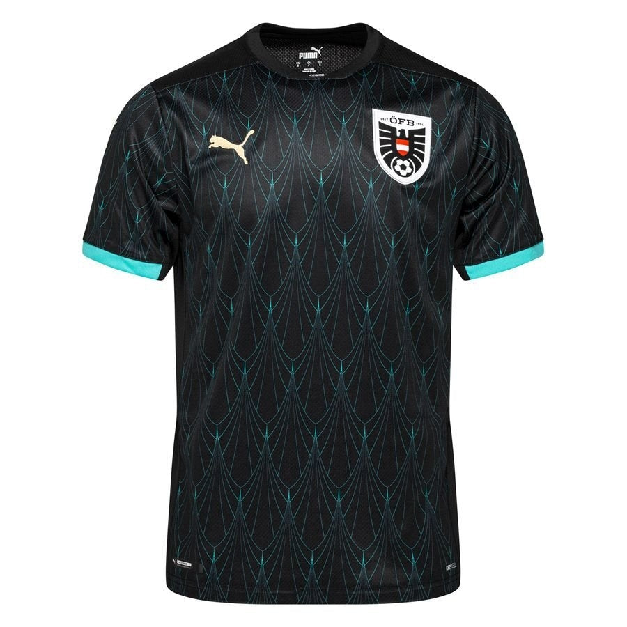 Camisa Seleção Áustria II 21/22 Preto