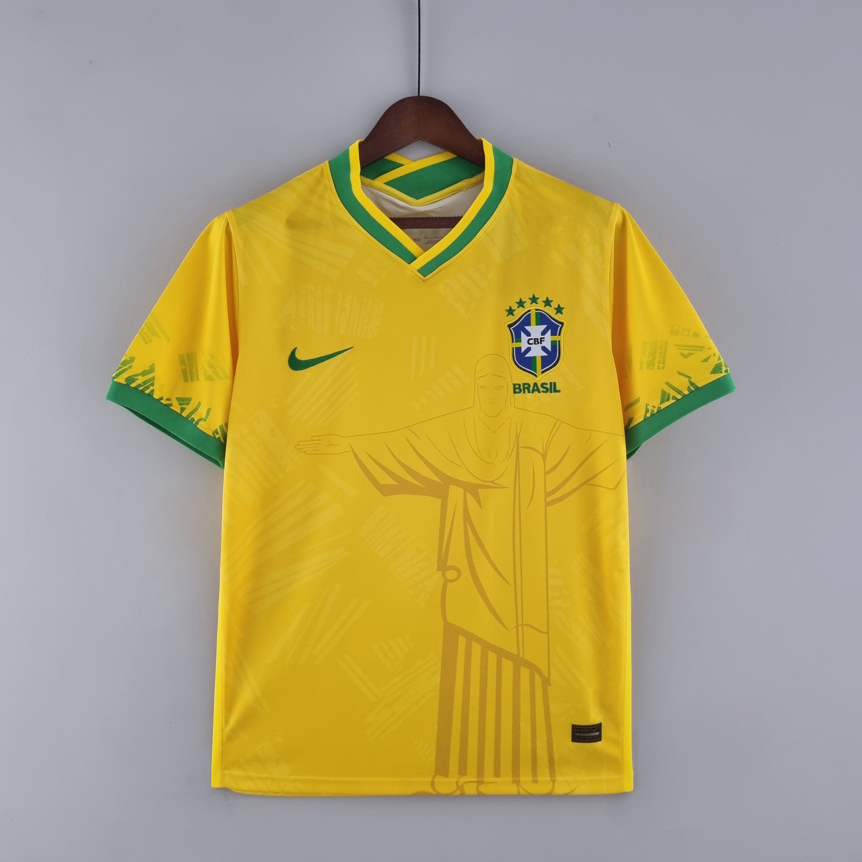 Camisa Seleção Brasil 2022 Amarela - Conceito Rio