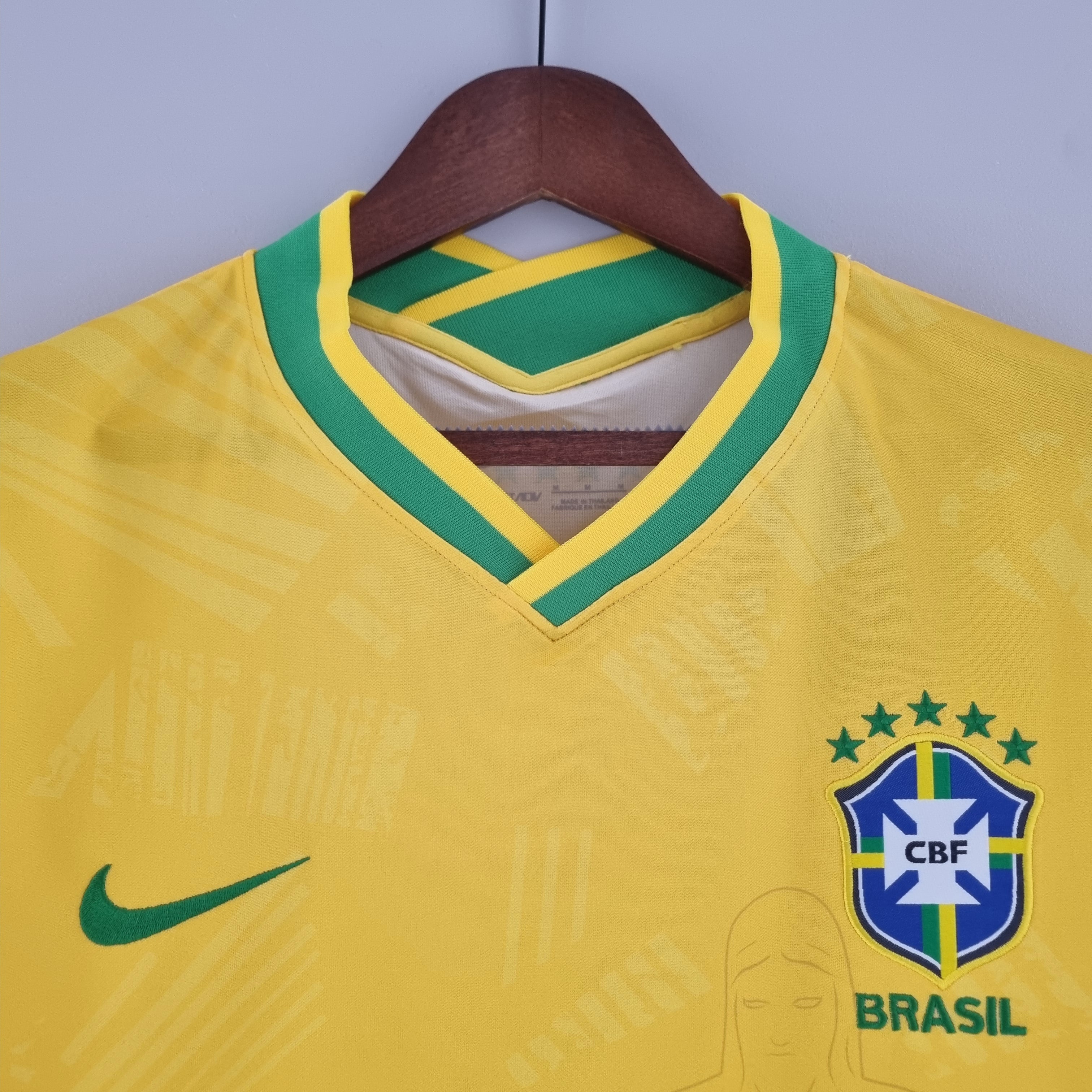 Camisa Seleção Brasil 2022 Amarela - Conceito Rio