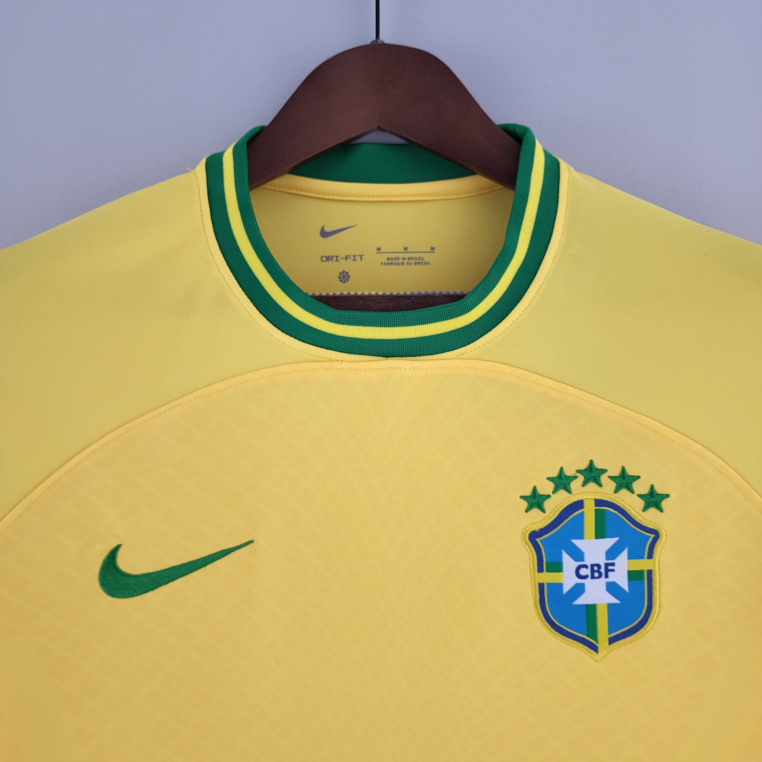 Camisa Seleção Brasil 2022 Amarela - Conceito Amarela