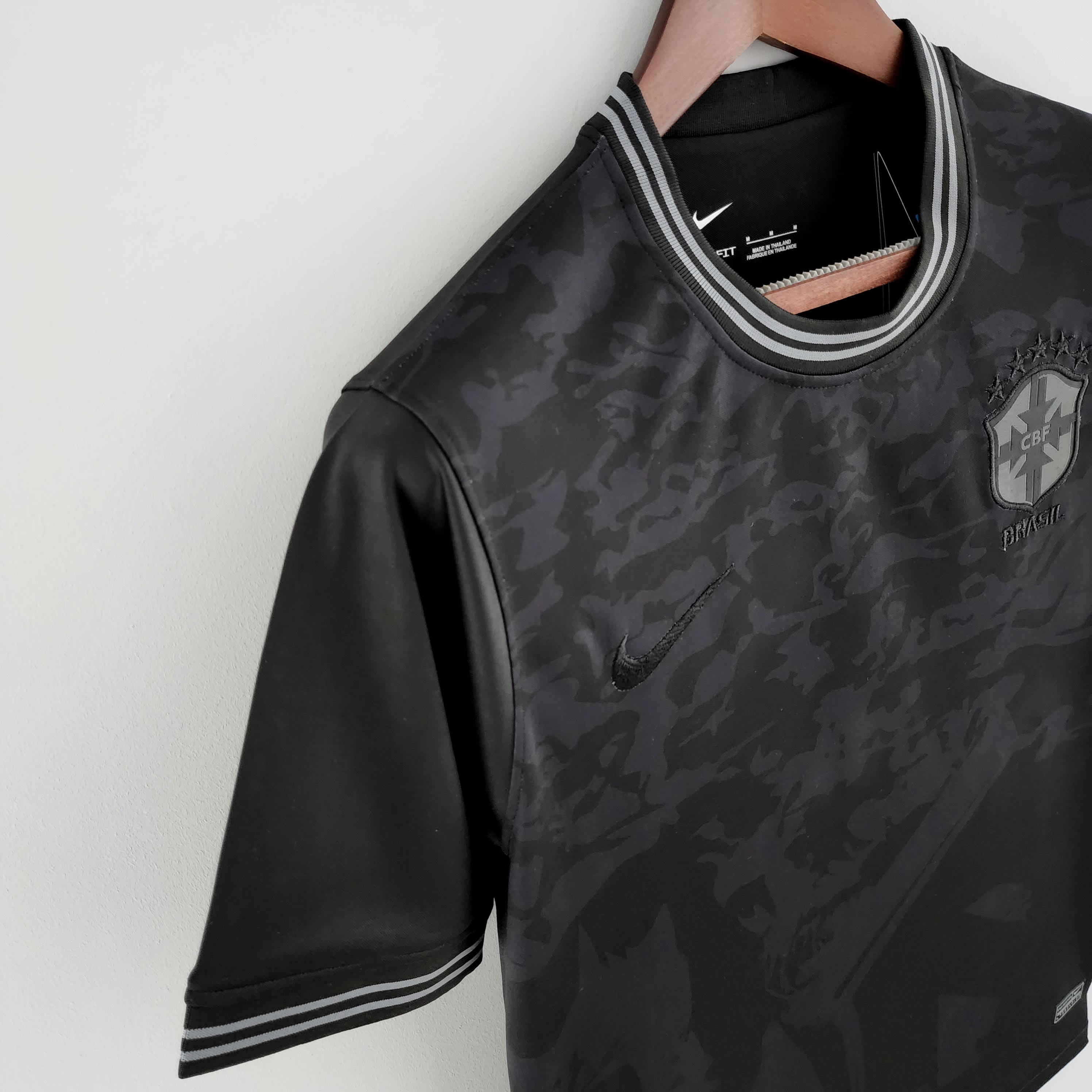 Camisa Seleção Brasil 2022 Preto - Conceito  All Black