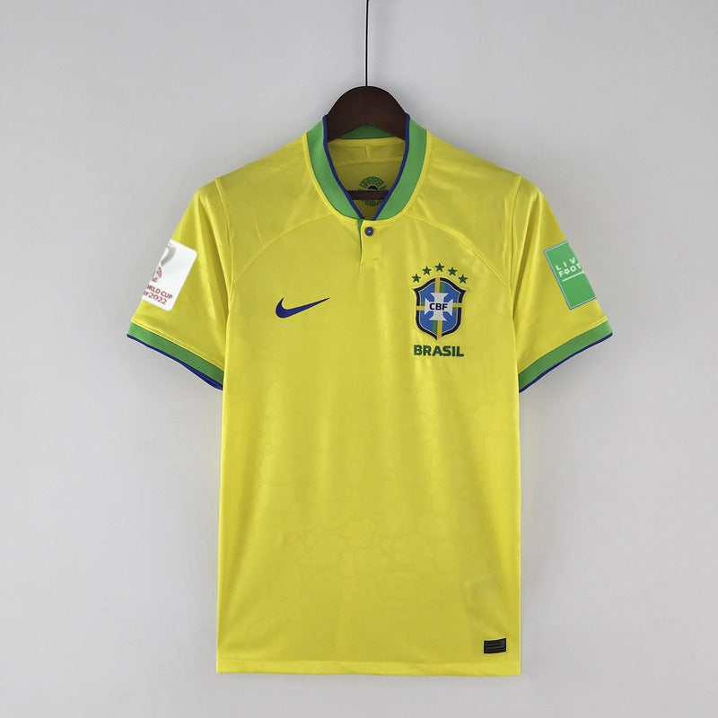 Camisa Seleção Brasil I [Com Patch] 22/23 Amarelo