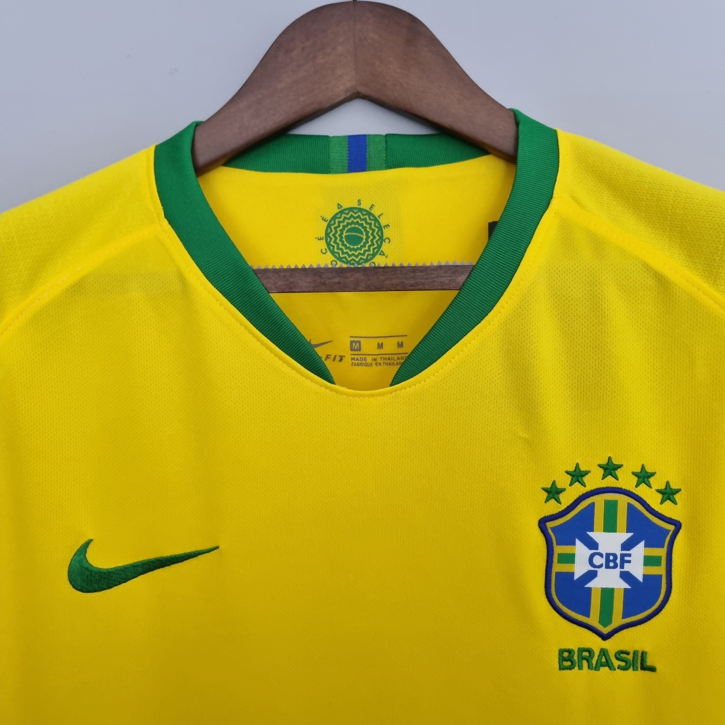 Camisa Seleção Brasileira Retrô 2008 Amarela