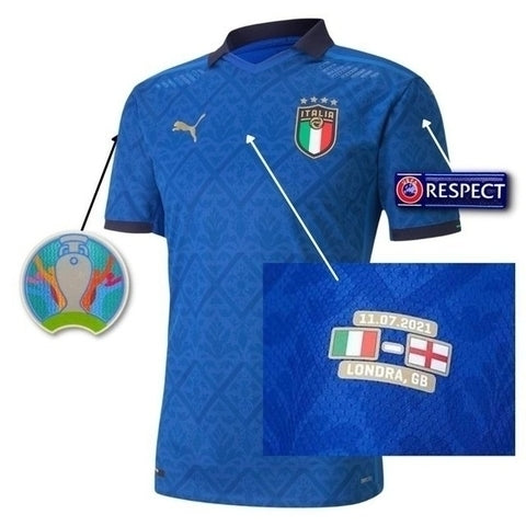 Camisa Seleção Itália [Final Wembley] 2021 Azul