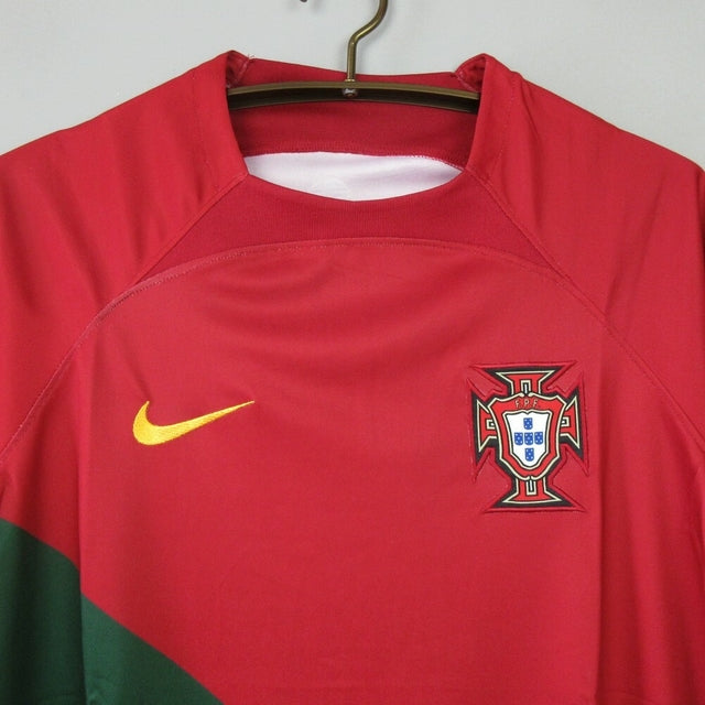 Camisa Seleção Portugal I 2022 Vermelho