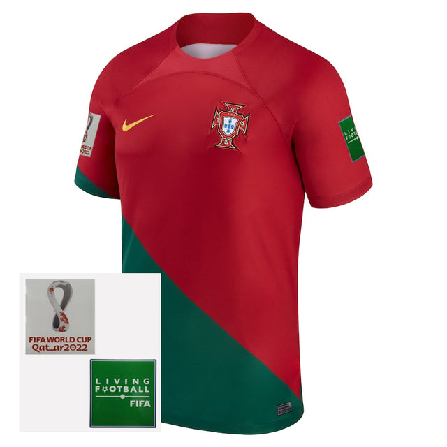 Camisa Seleção Portugal I 2022[Com Patch] - Vermelho