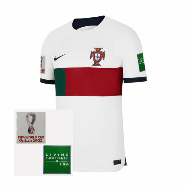 Camisa Seleção Portugal II 2022[Com Patch] - Branco