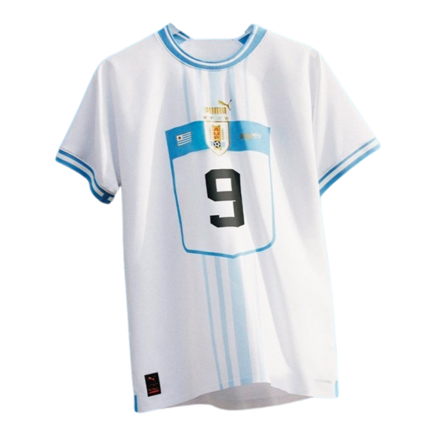 Camisa Seleção Uruguai II 2022 Branco
