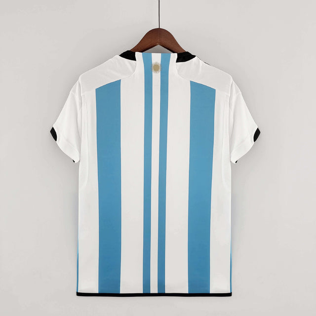 Camisa Seleção da Argentina I 2022 Azul e Branca