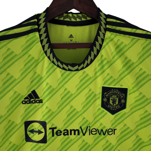 Camisa Feminina Manchester United III 22/23 Verde