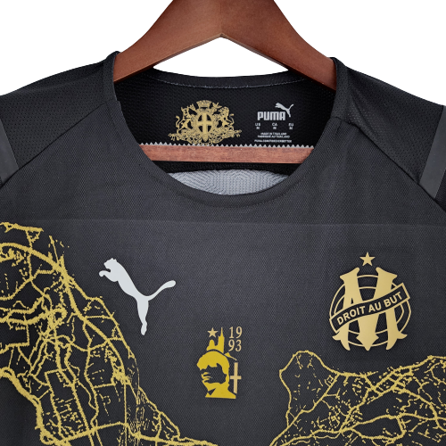 Camisa Olympique Lyon Comemorativa 22/23 Preto