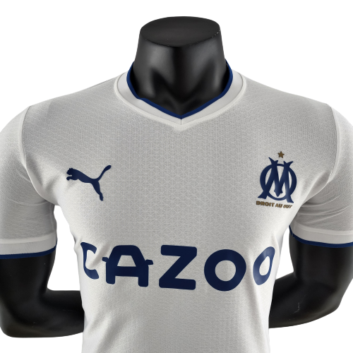 Camisa Olympique de Marseille 22/23 - Branca - Jogador