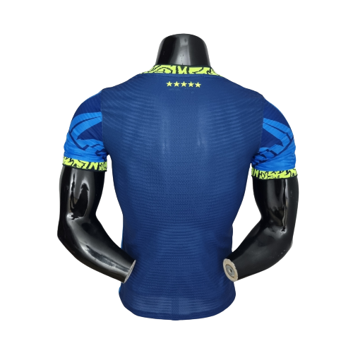 Camisa Seleção Brasil  2022 Azul - Conceito Nordeste