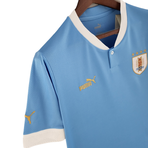 Camisa Seleção Uruguai I 22/23 Azul Celeste