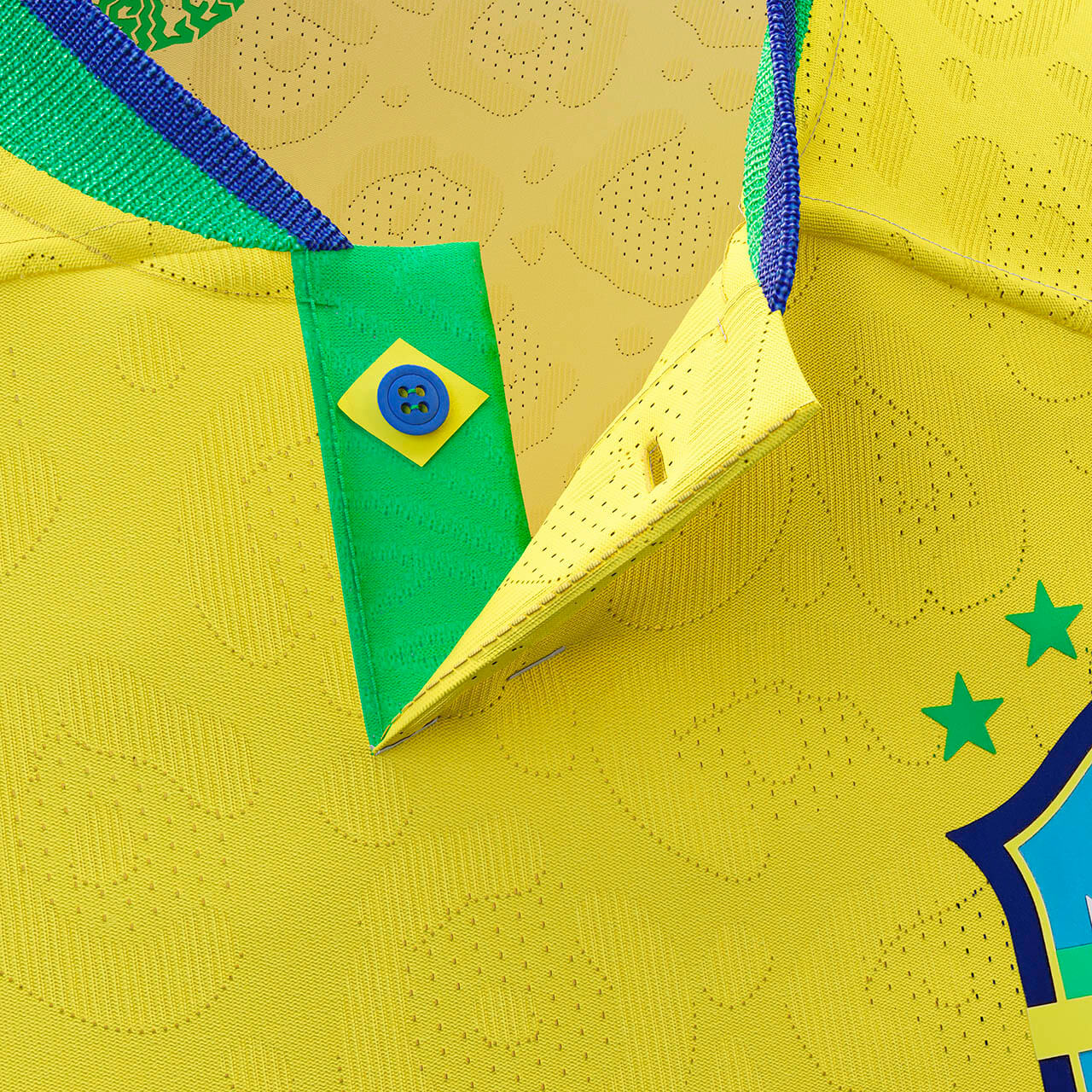 Camisa Seleção Brasil I [Com Patch] 22/23 Amarelo