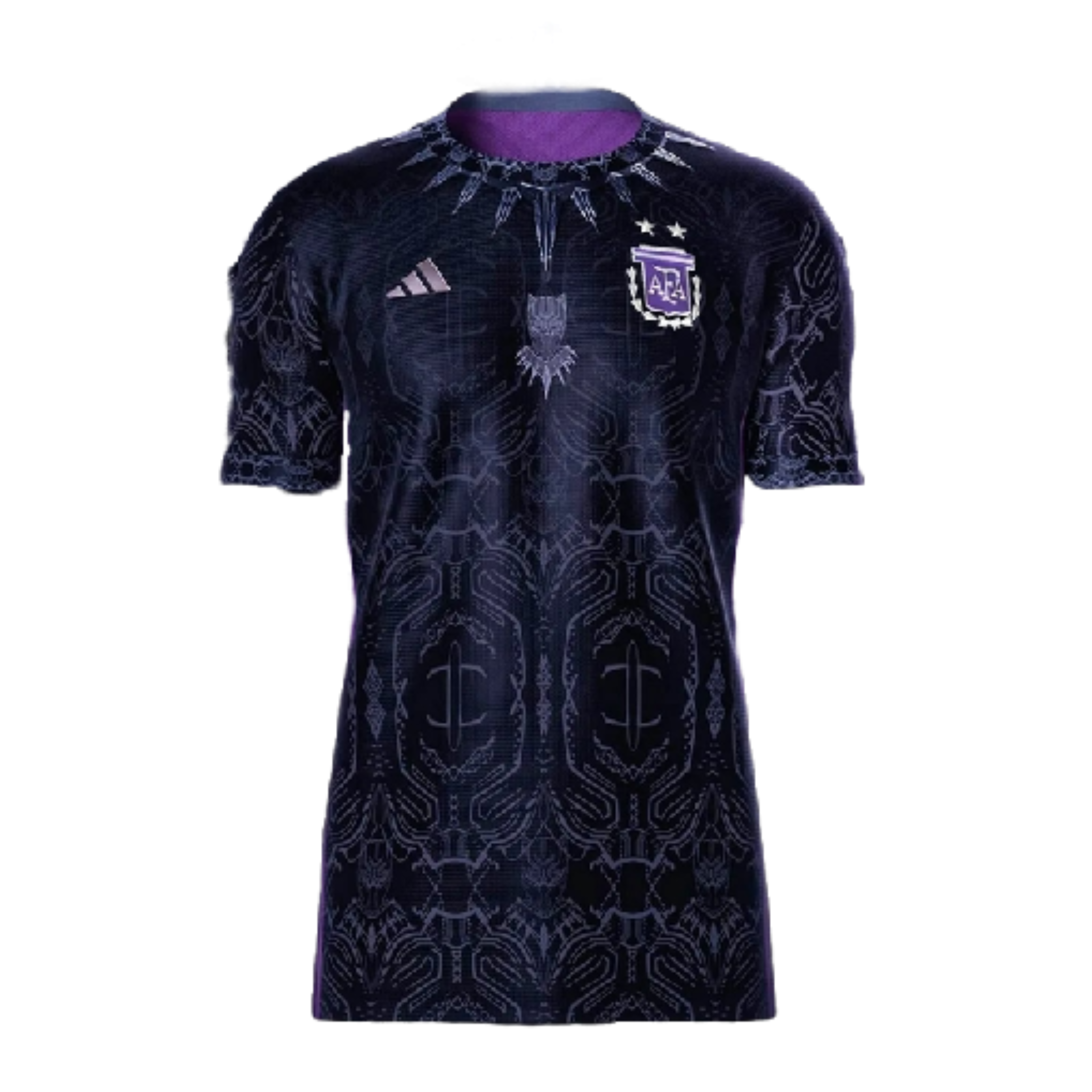 Camisa Seleção Argentina Wakanda [Pantera Negra] 2022 Roxo