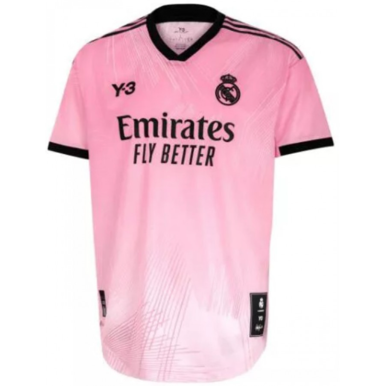 Camisa Real Madrid Y-3 IV 21/22 Rosa