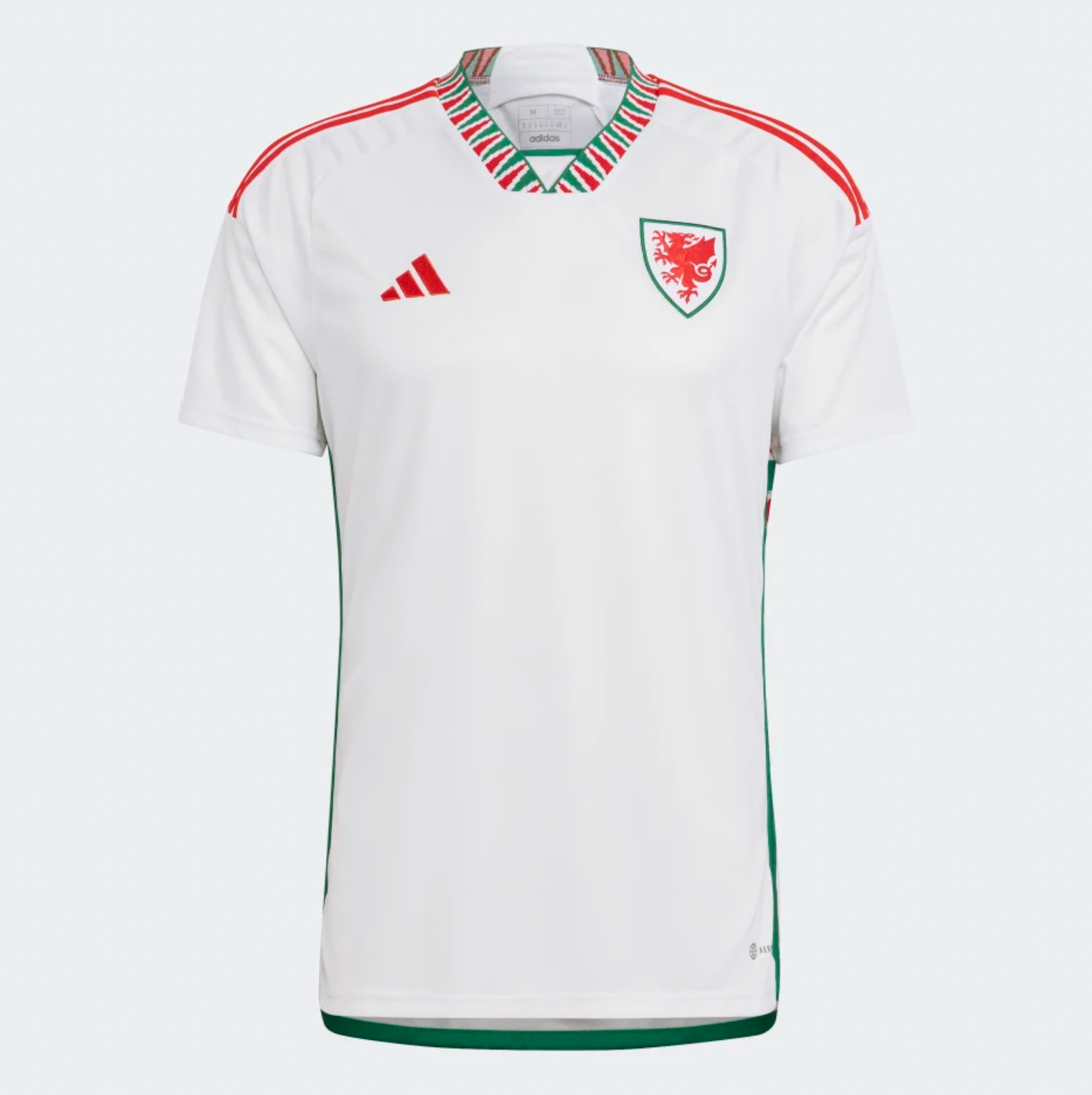 Camisa Seleção País de Gales II 2022 Branco