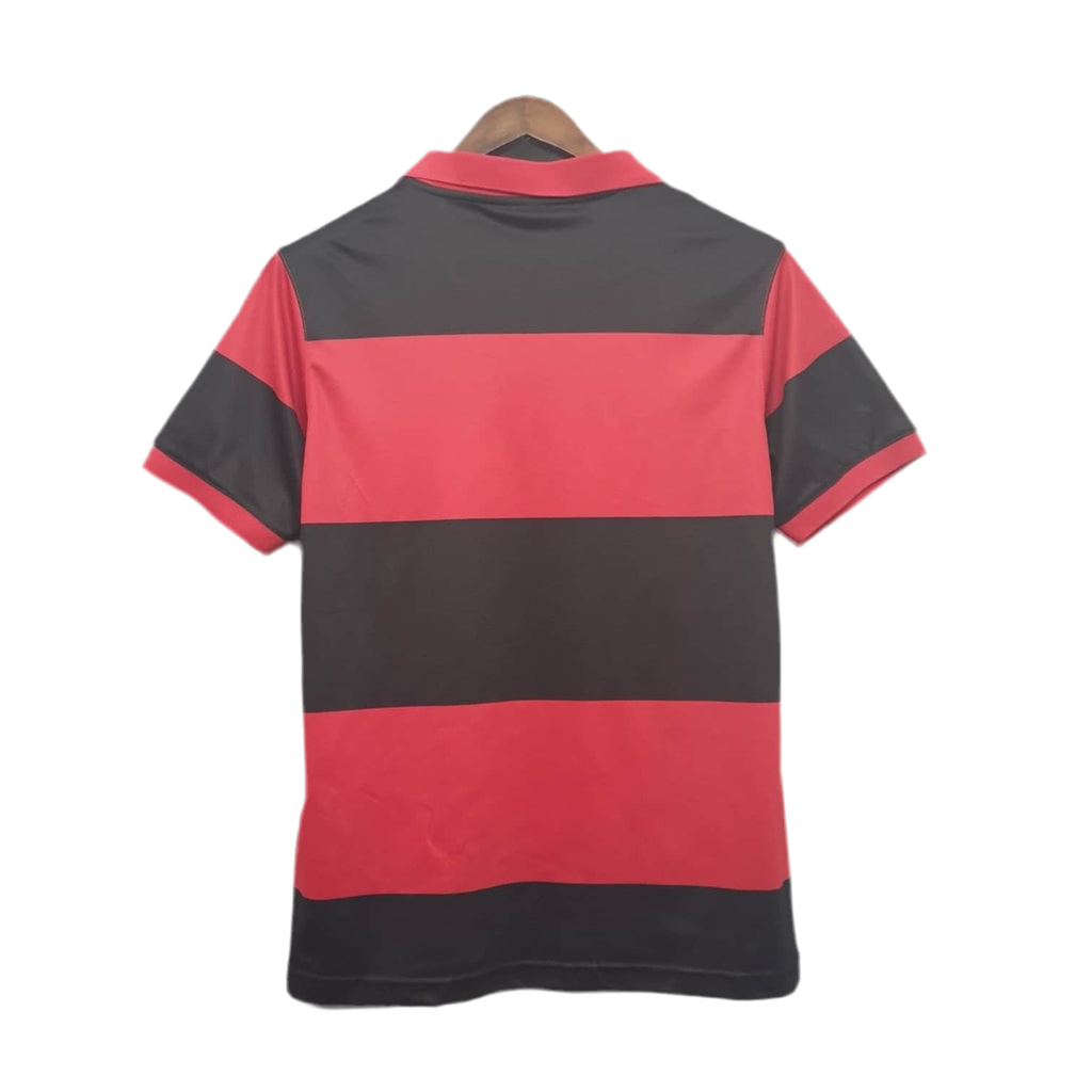 Camisa Flamengo Retrô 1982 Vermelha e Preta