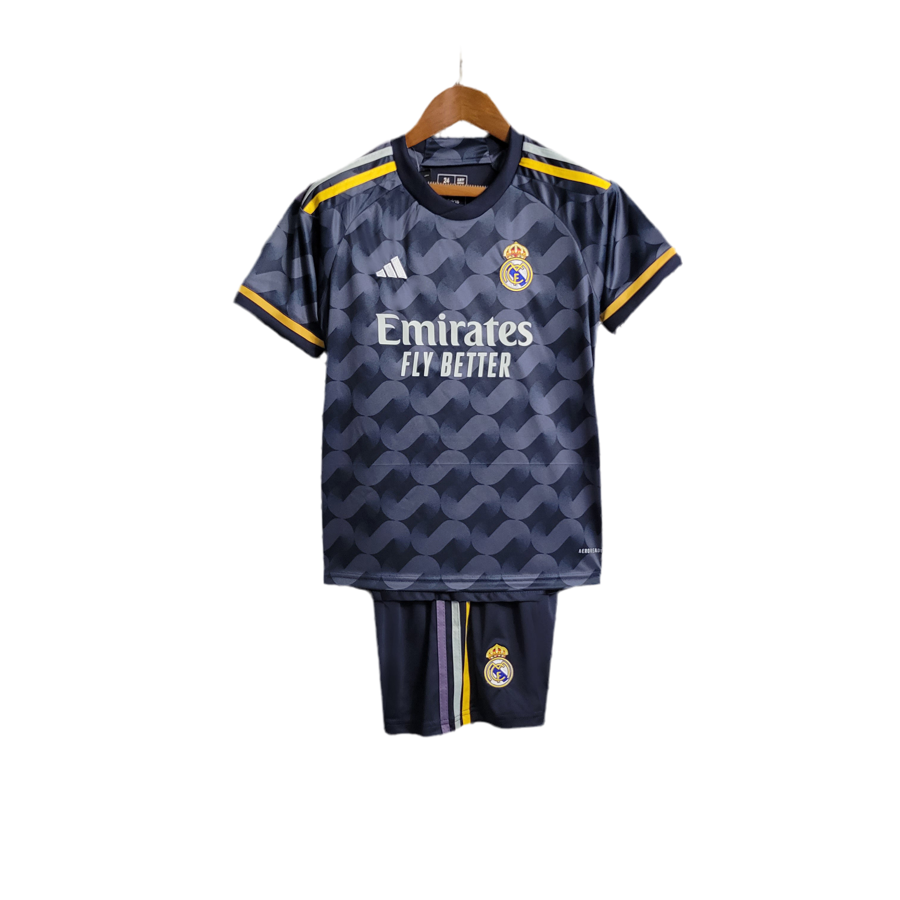 Kit infantil Real Madrid II 23/24 Preto