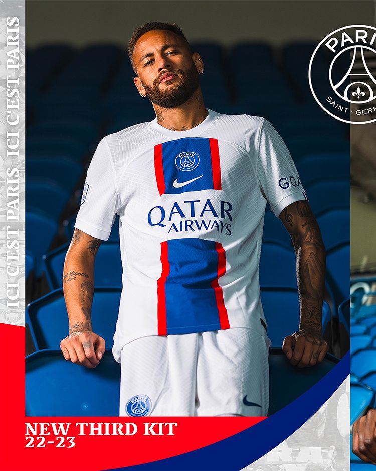 Camisa PSG III 22/23 Branca