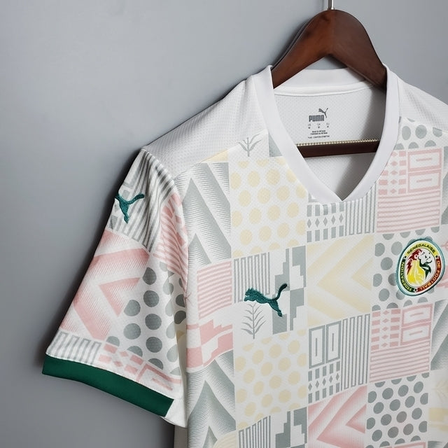Camisa Seleção Senegal 20/21 Branco