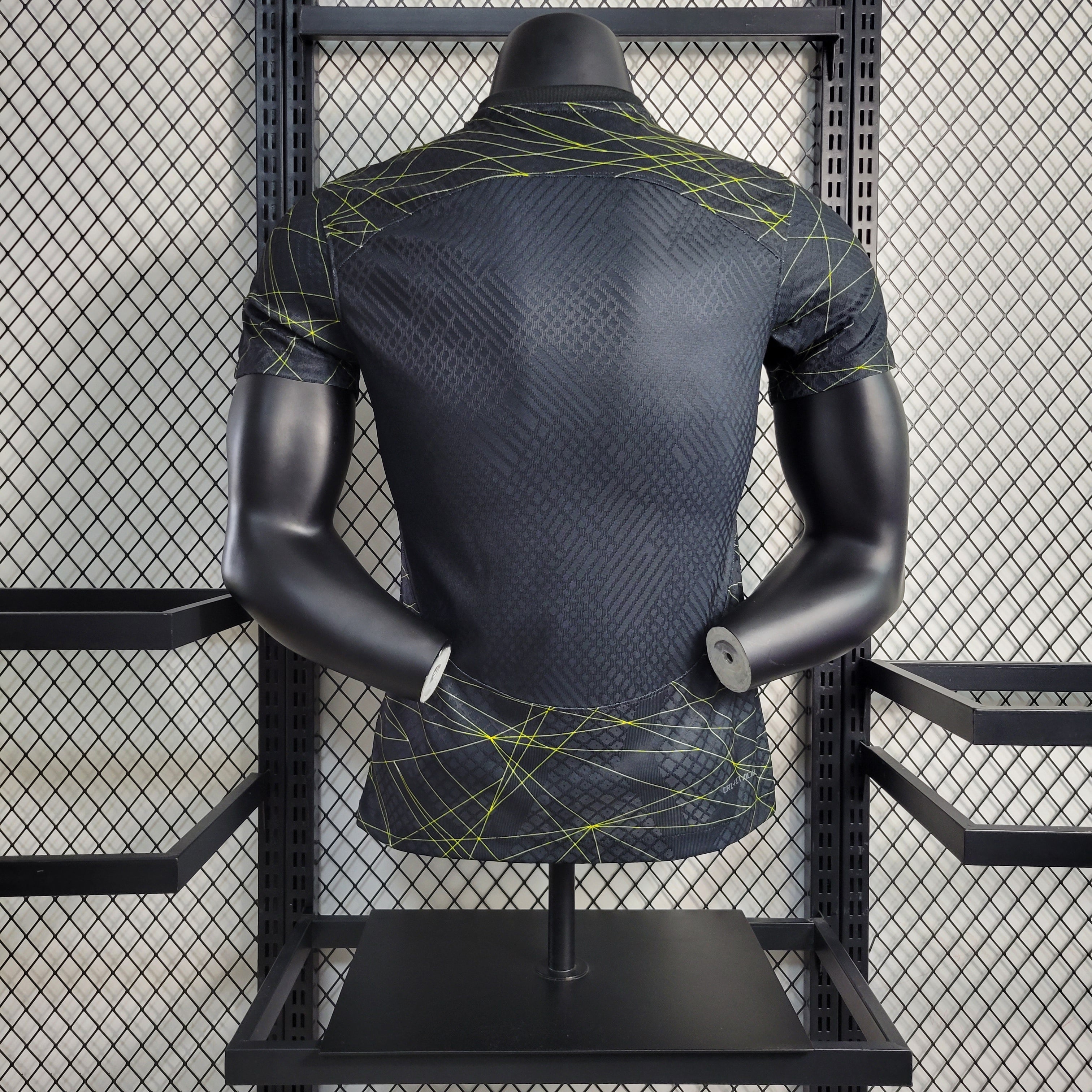 Camisa PSG IV 23/24 - Preta - Jordan - Jogador