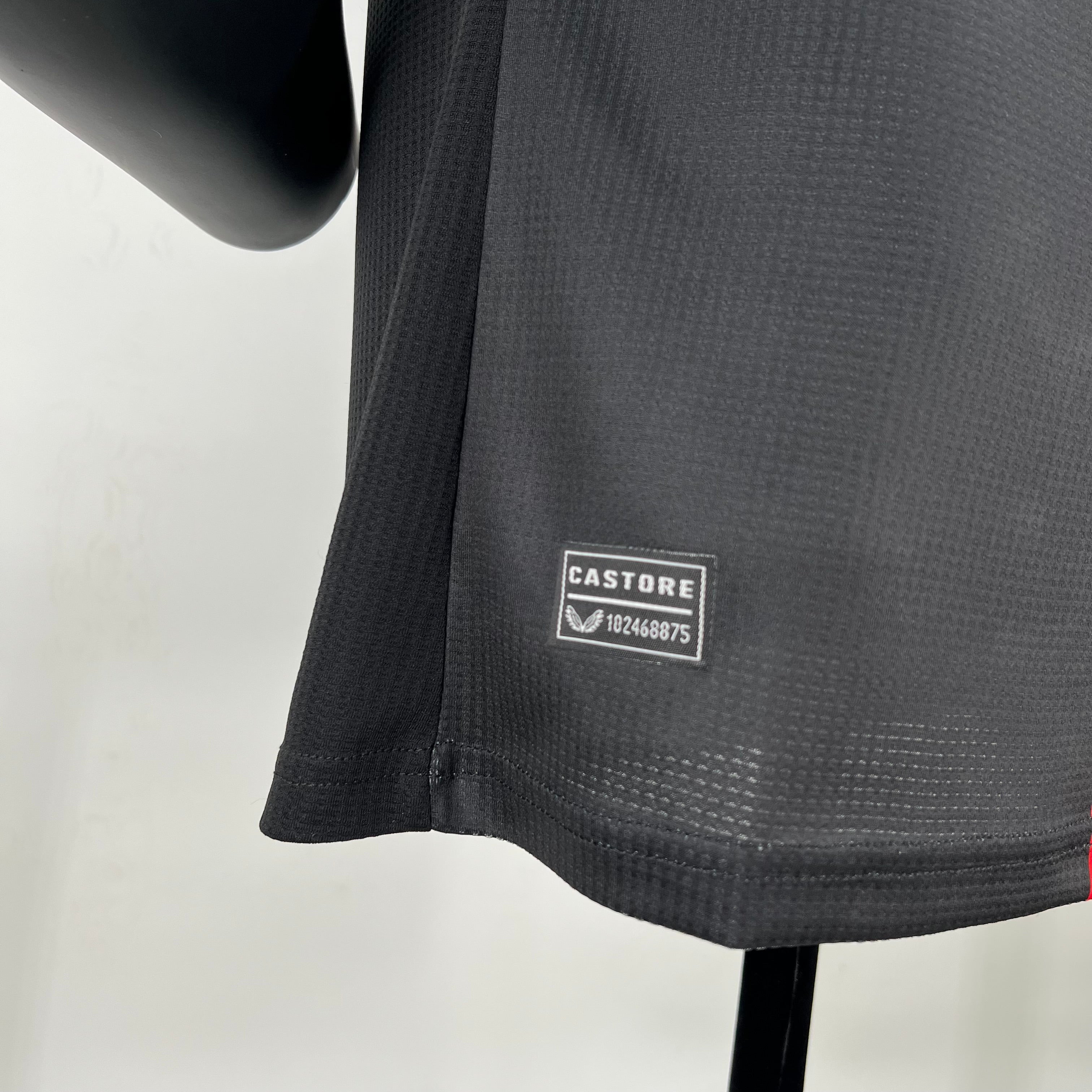 Camisa Bayer Leverkusen I 24/25 - Vermelha e Preta - Jogador