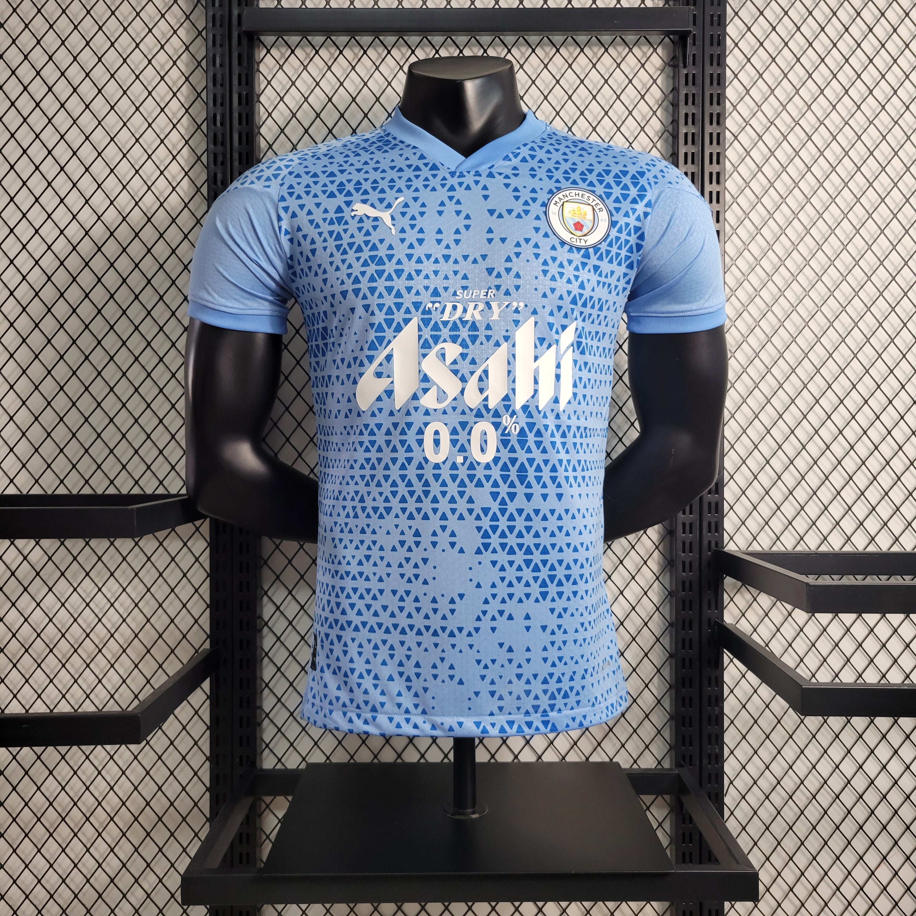 Camisa Manchester City Treino 23/24 - Azul - Masculino Jogador
