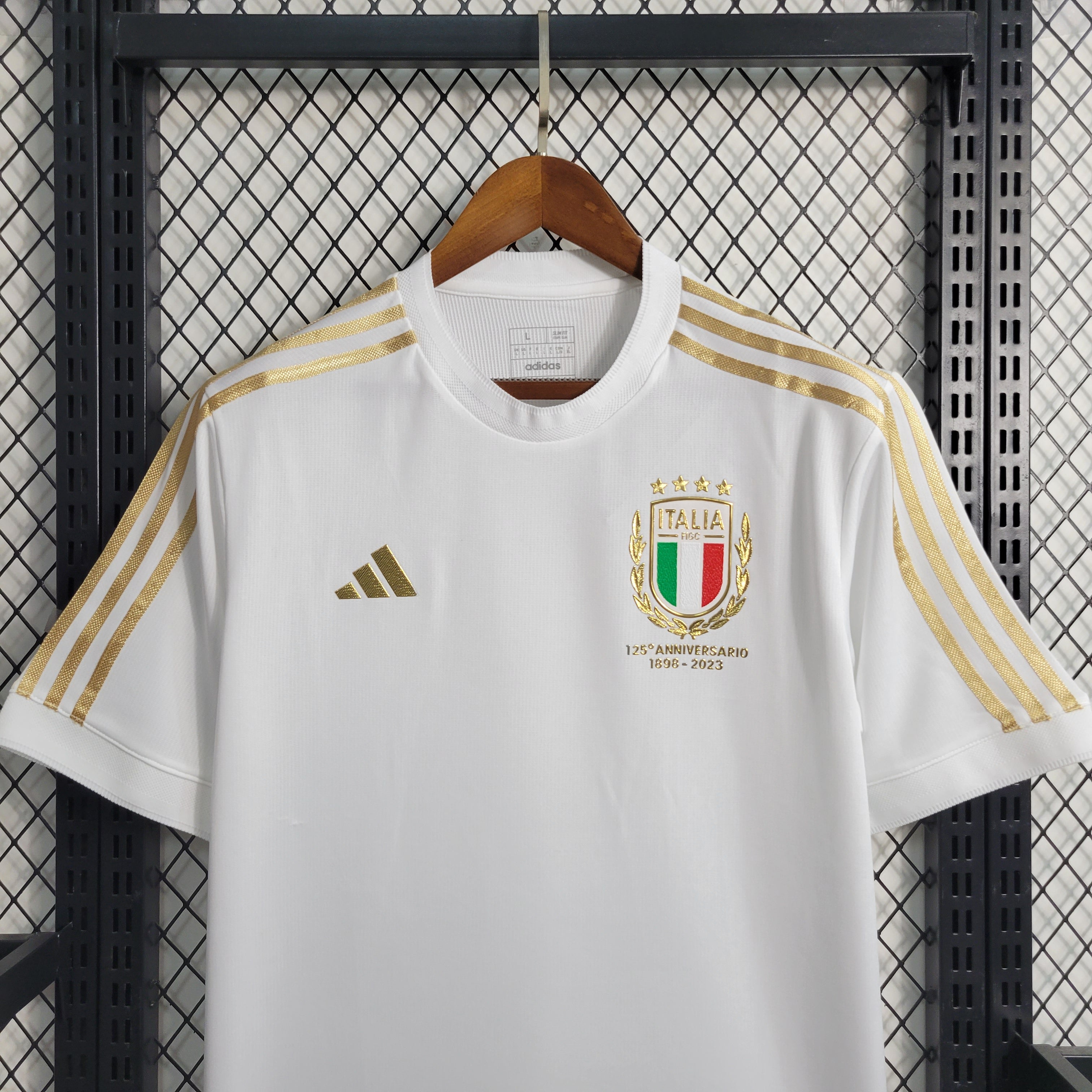 Camisa Seleção Itália Aniversário 23/24 Branco