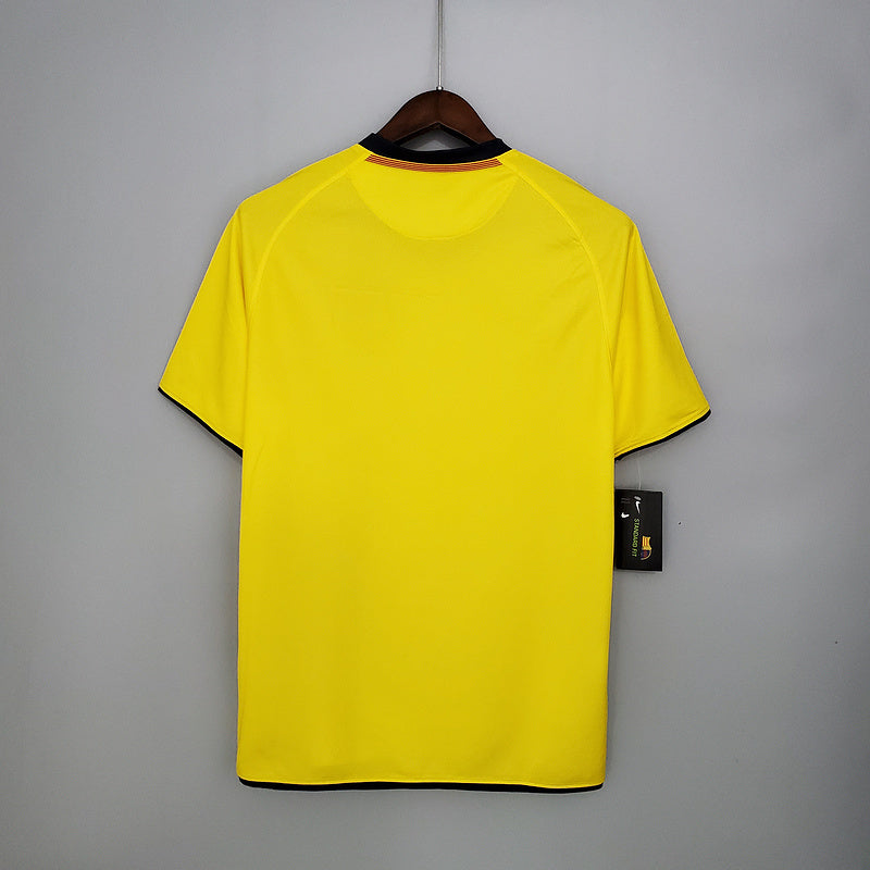 Camisa Barcelona Retrô 2008/2009 Amarela