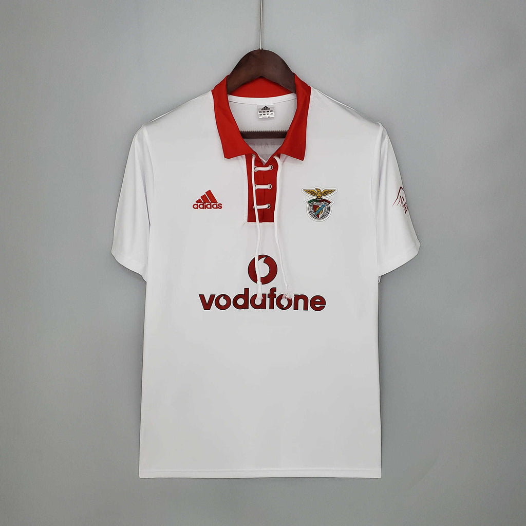 Camisa Benfica Retrô 2004/2005 Branca