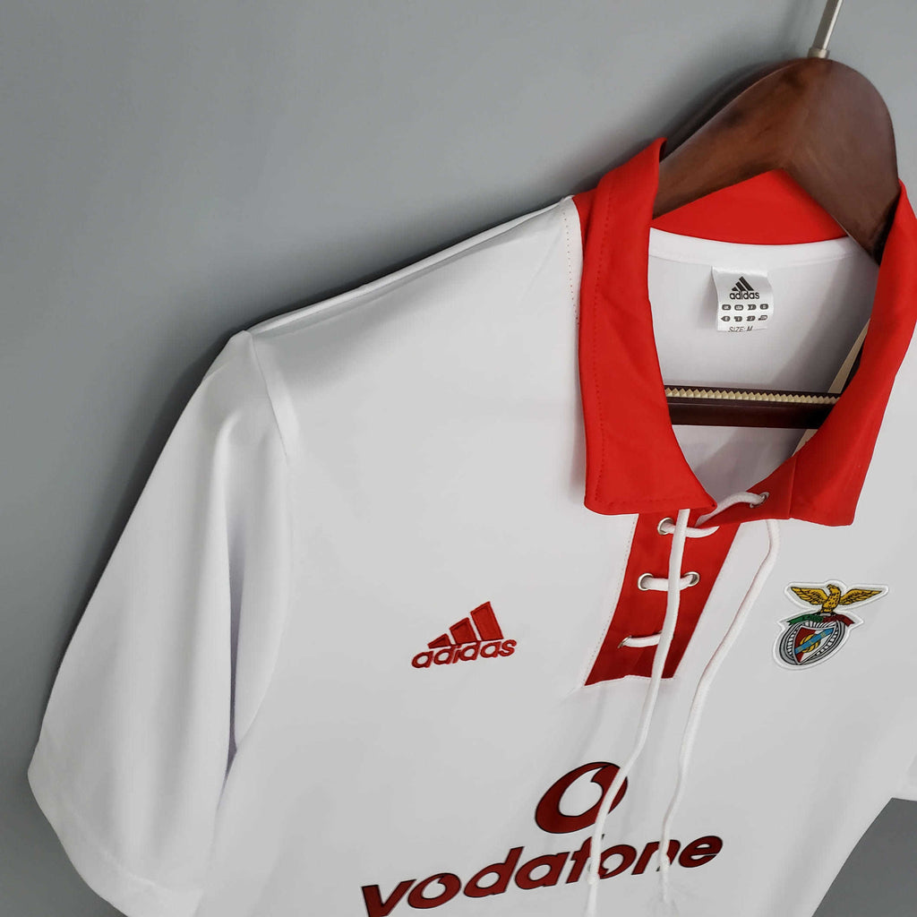 Camisa Benfica Retrô 2004/2005 Branca