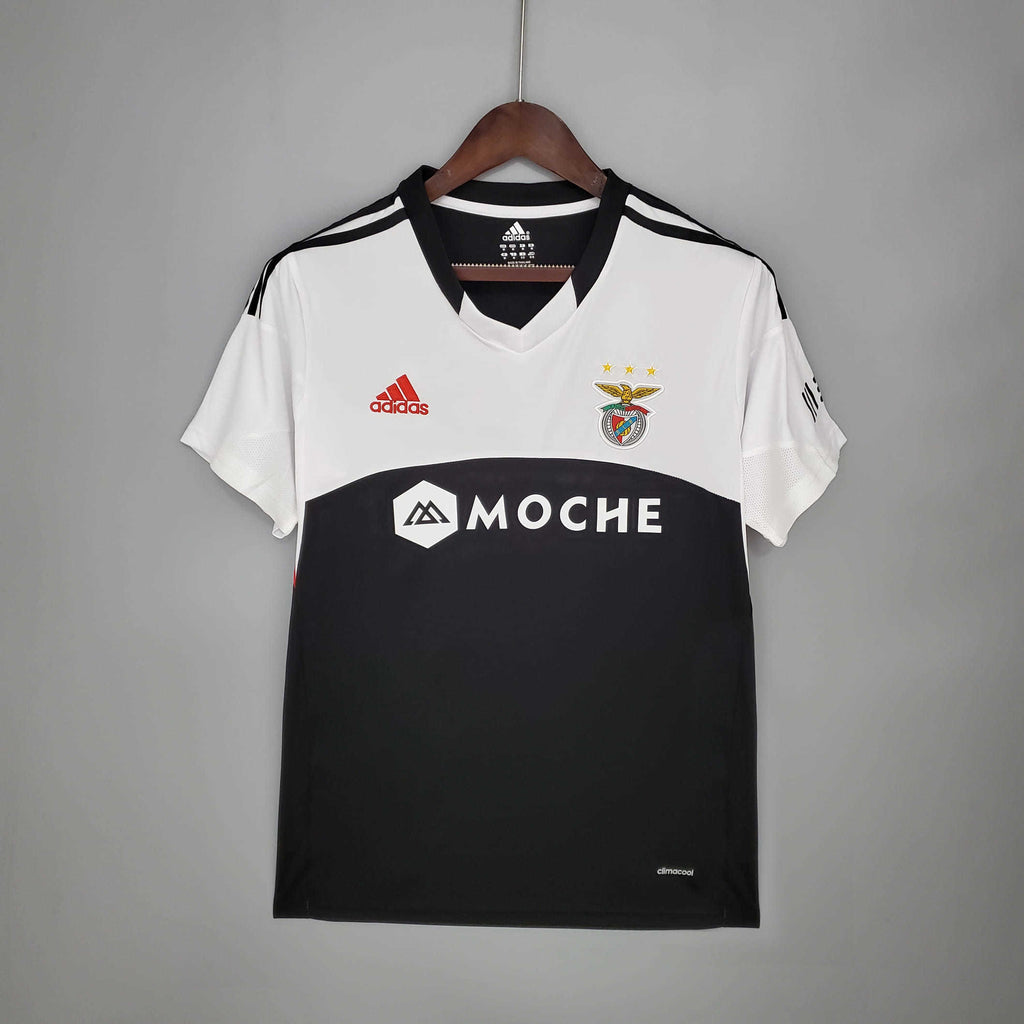 Camisa Benfica Retrô 2013/2014 Preta e Branca