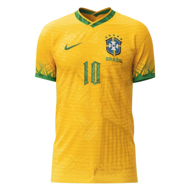 Camisa Seleção Brasil 2022 Amarela - Conceito Rio
