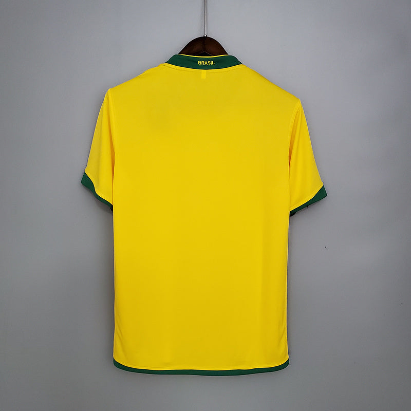 Camisa Seleção Brasileira Retrô 2006 Amarela