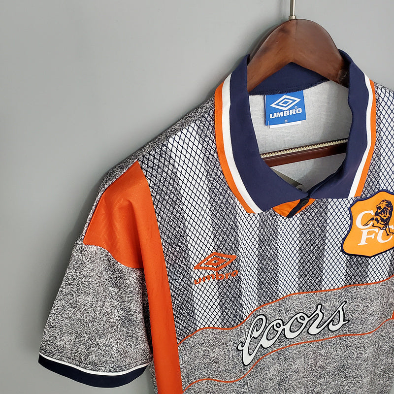 Camisa Chelsea Retrô 1994/1996 Cinza