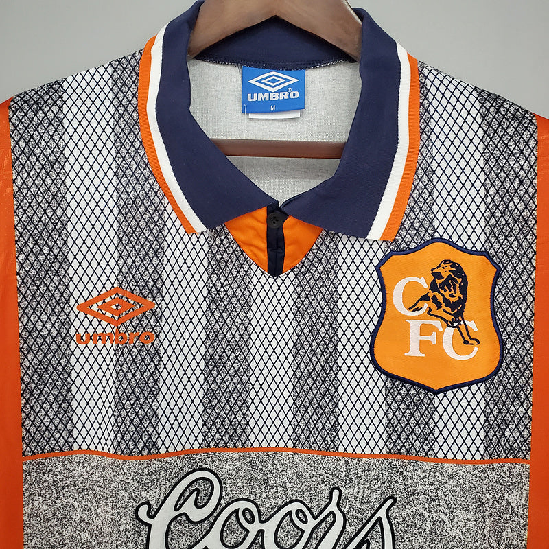 Camisa Chelsea Retrô 1994/1996 Cinza