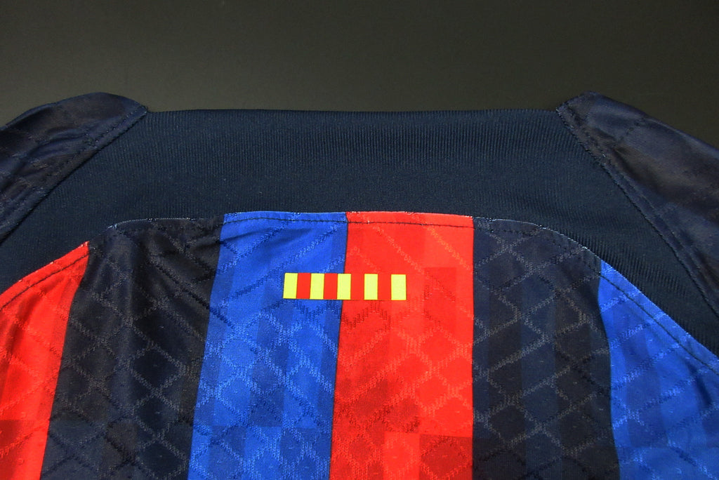 Camisa Barcelona I 22/23 Azul e Vermelha - Jogador