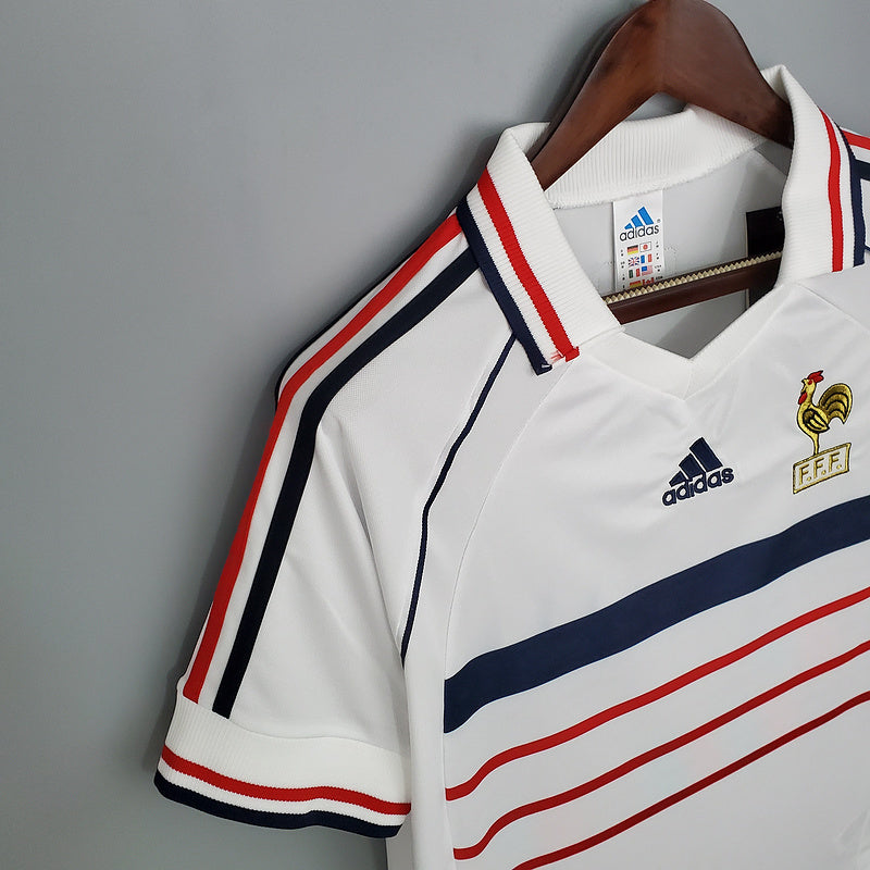 Camisa França Retrô 1998 Branca