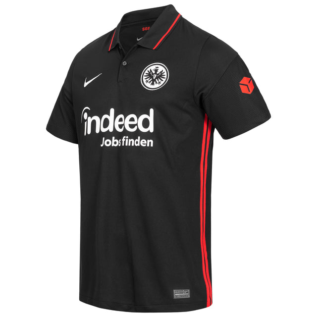 Camisa Eintracht Frankfurt I 21/22 Preto