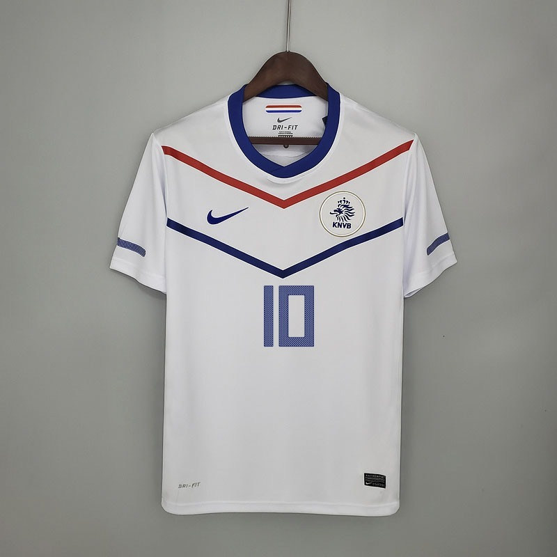 Camisa Holanda Retrô 2012 Branca