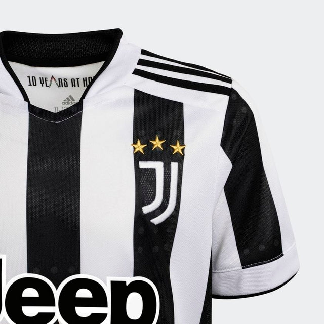 Camisa Juventus I 21/22 Branco e Preto