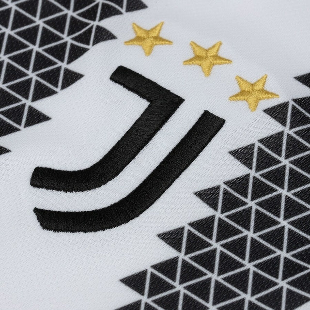 Camisa Juventus I 22/23 Branco e Preto
