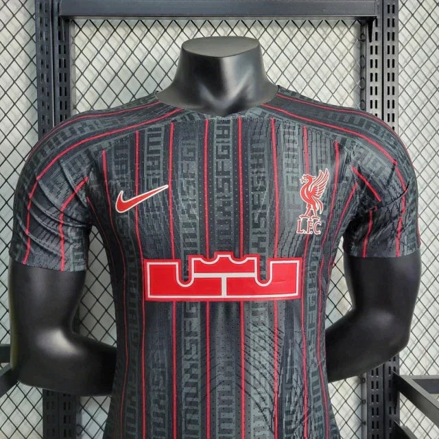 Camisa Liverpool II 23/24 - Preta - Masculino Jogador