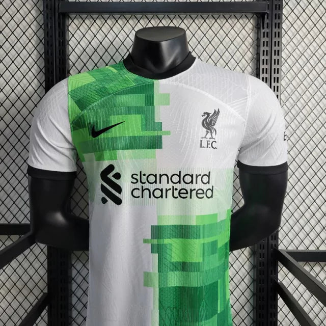Camisa Liverpool Edição Especial 23/24 - Verde com Branco - Masculino Jogador