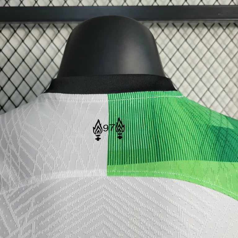 Camisa Liverpool Edição Especial 23/24 - Verde com Branco - Masculino Jogador