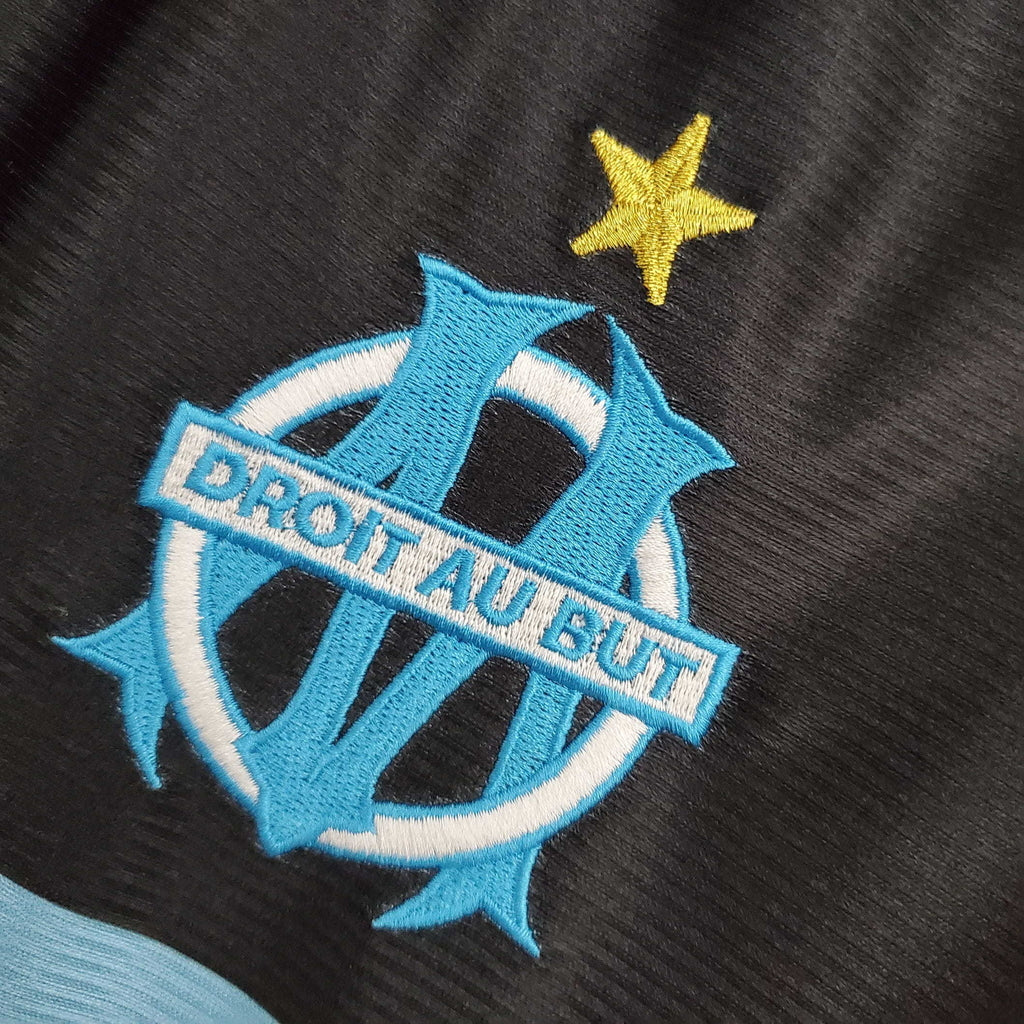 Camisa Marseille Retrô 1999/2000 Preta